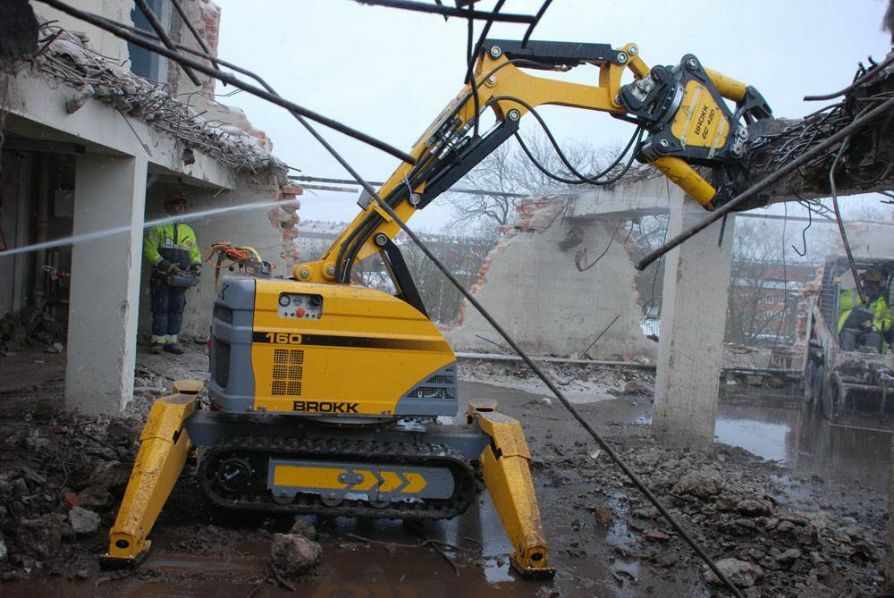 СНОС ЗДАНИЙ — робот Brokk, фото 1
